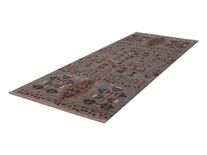 2' 7 x 6' 10 Hand Knotted Kazak Runner Rug