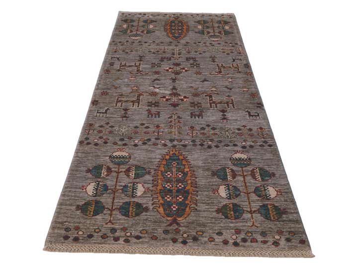 2' 7 x 6' 10 Hand Knotted Kazak Runner Rug