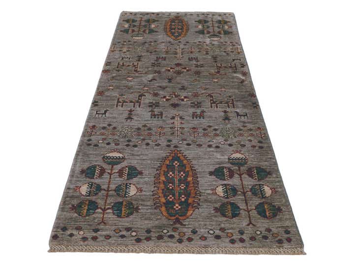 2' 6 x 6' 10 Hand Knotted Kazak Runner Rug