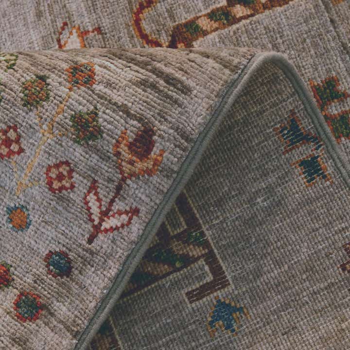 2' 6 x 6' 10 Hand Knotted Kazak Runner Rug