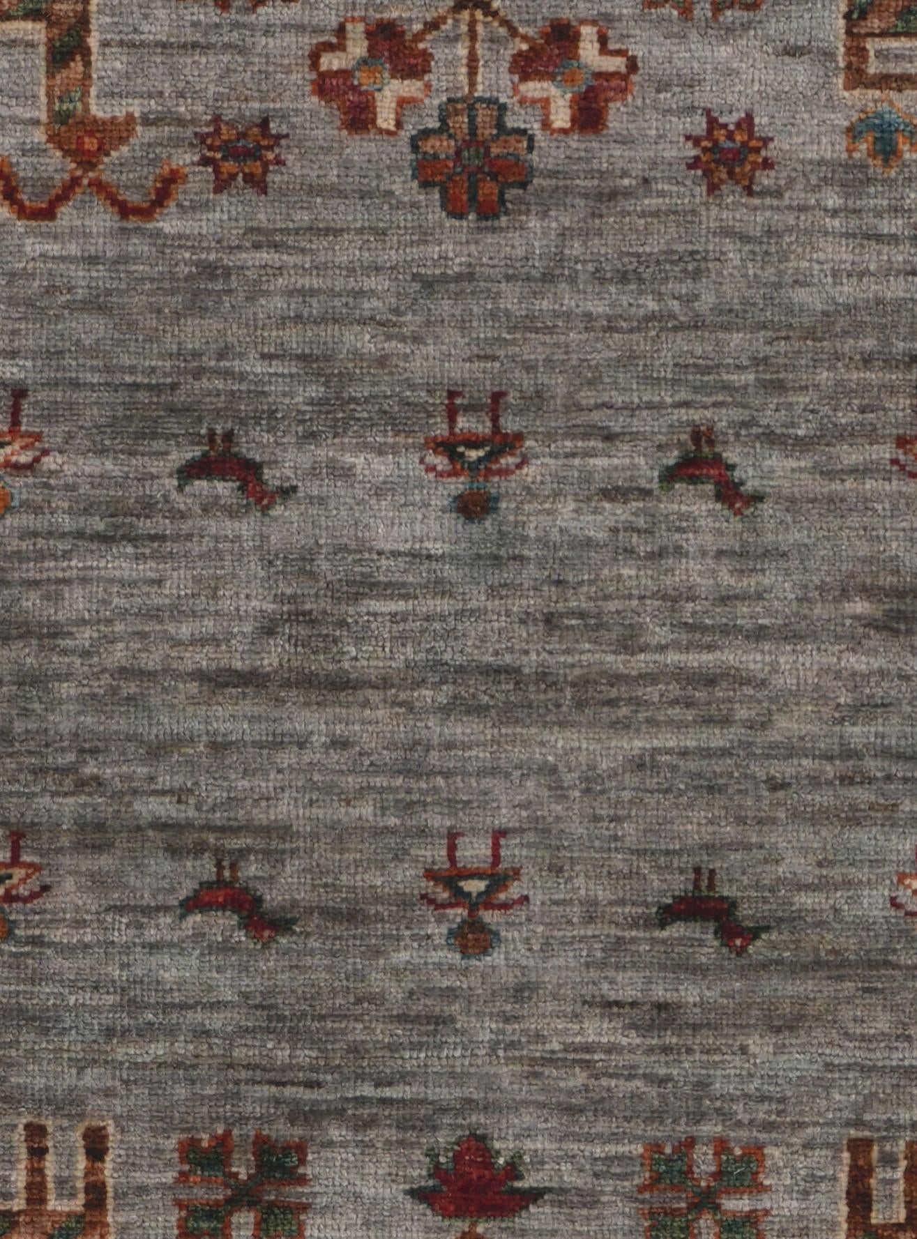 2' 9 x 8' 10 Hand Knotted Kazak Runner Rug