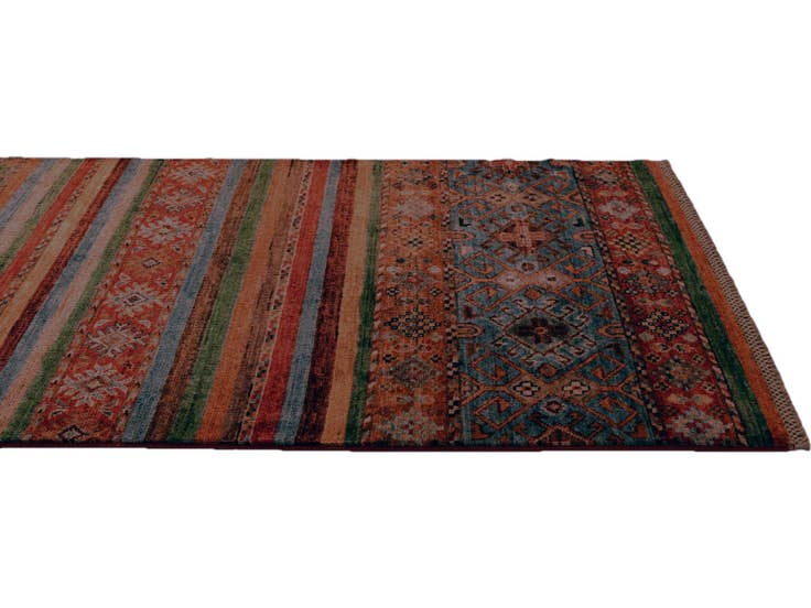 Detail image of 2' 8 x 8' 6 Hand Knotted Kazak Runner Rug