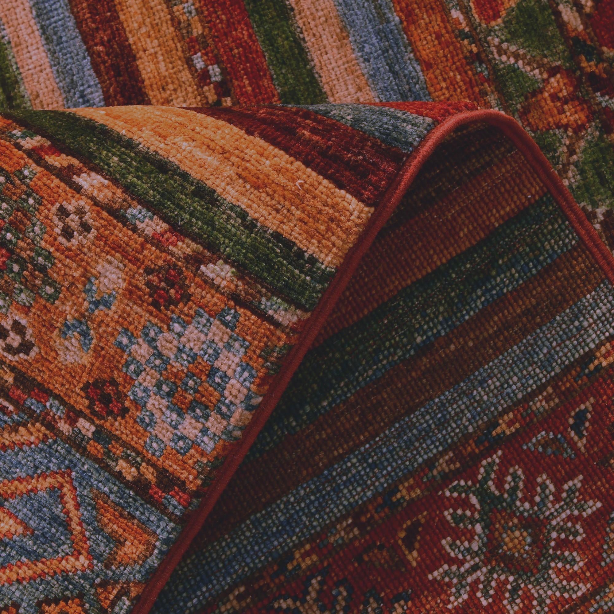 2' 8 x 8' 6 Hand Knotted Kazak Runner Rug