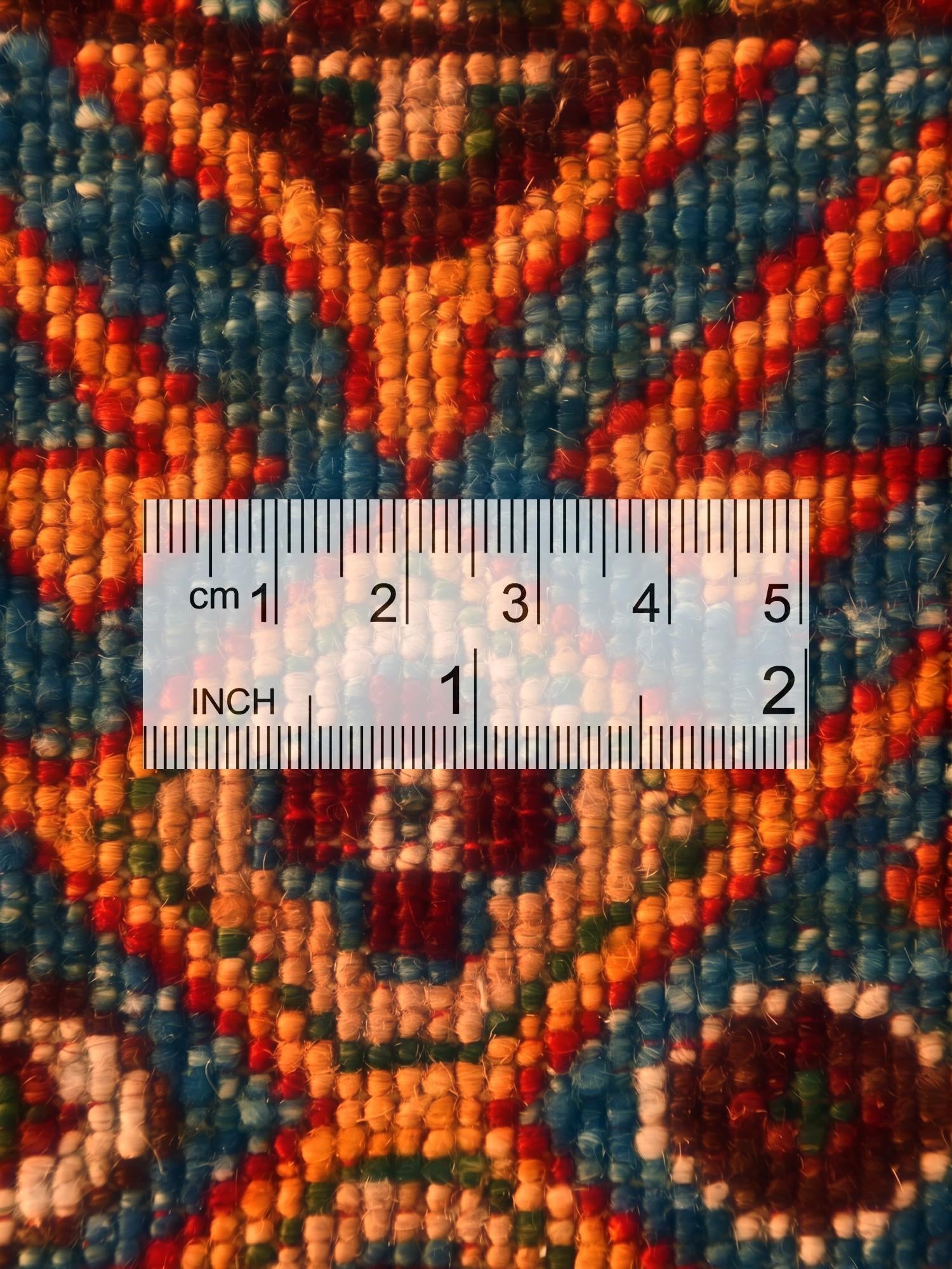 2' 8 x 8' 6 Hand Knotted Kazak Runner Rug