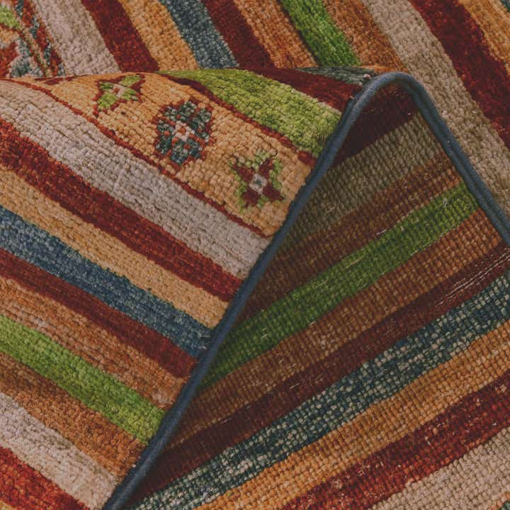 2' 4 x 6' 2 Hand Knotted Kazak Runner Rug