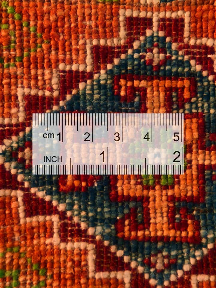 2' 4 x 6' 2 Hand Knotted Kazak Runner Rug