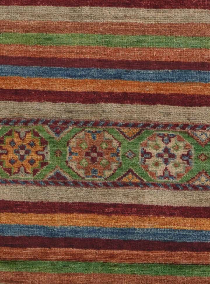 2' 4 x 6' 2 Hand Knotted Kazak Runner Rug