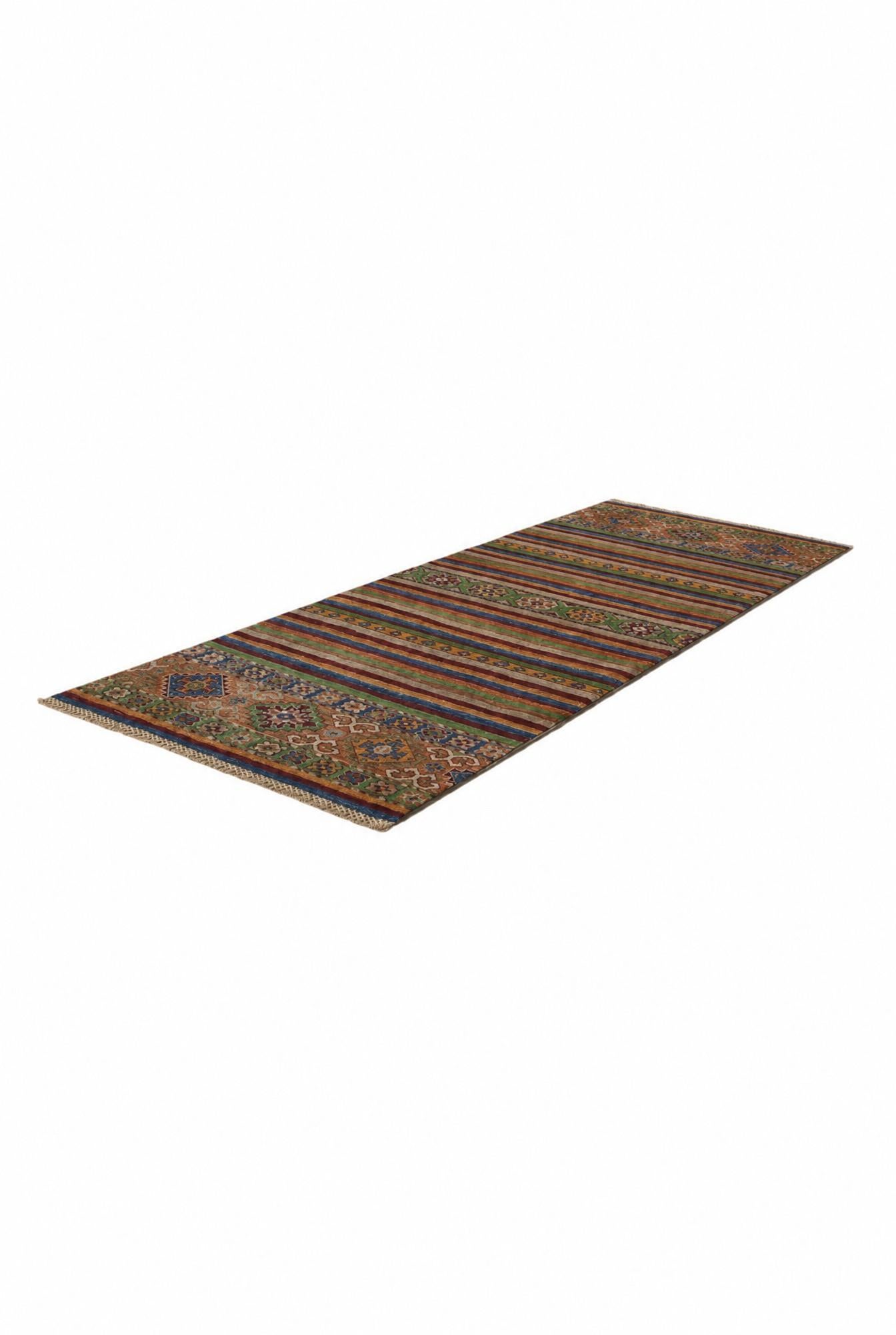 2' 5 x 6' 2 Hand Knotted Kazak Runner Rug