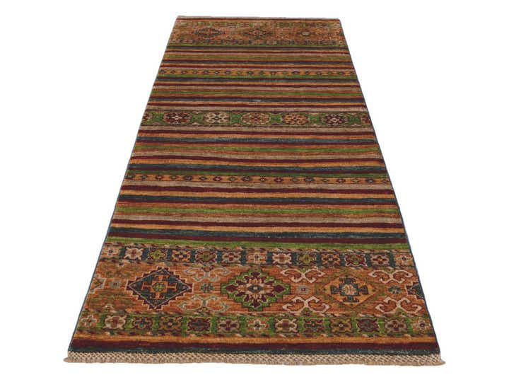 2' 5 x 6' 2 Hand Knotted Kazak Runner Rug