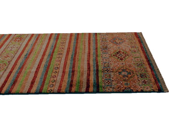 2' 5 x 6' 2 Hand Knotted Kazak Runner Rug