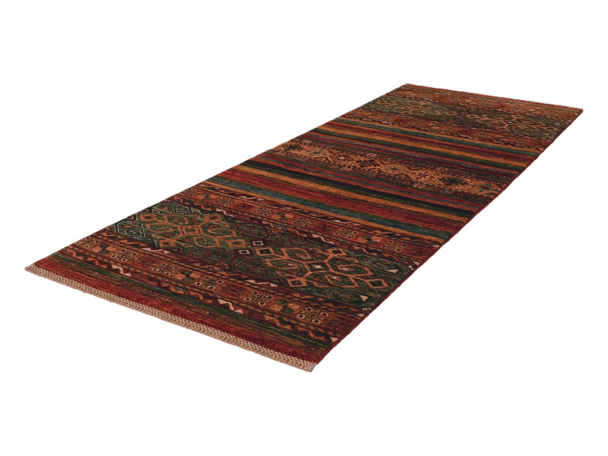 2' 6 x 6' 8 Hand Knotted Kazak Runner Rug