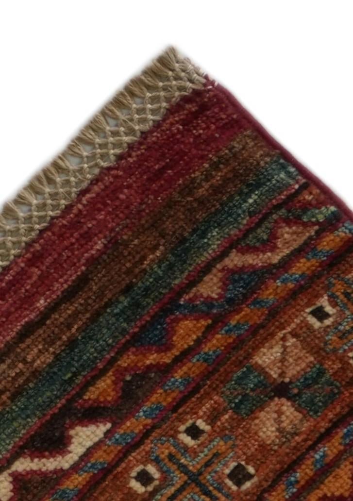 2' 6 x 6' 8 Hand Knotted Kazak Runner Rug