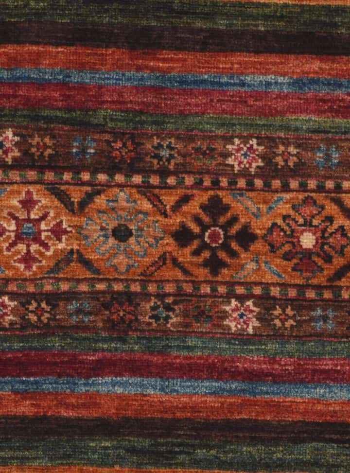 2' 6 x 6' 8 Hand Knotted Kazak Runner Rug