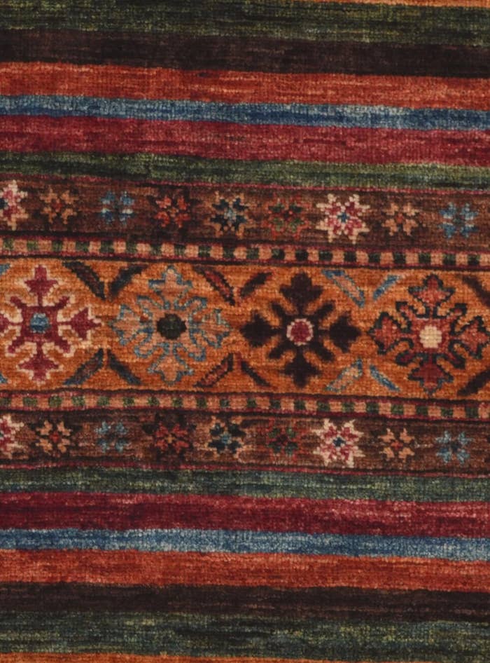Detail image of 2' 6 x 6' 8 Hand Knotted Kazak Runner Rug
