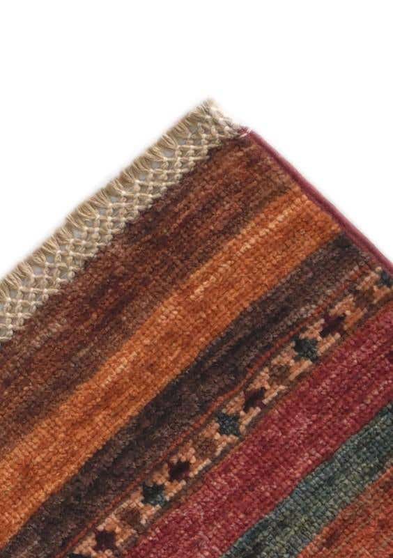 2' 9 x 9' 5 Hand Knotted Kazak Runner Rug