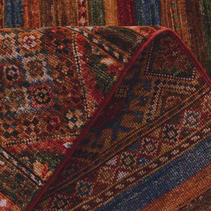 2' 9 x 9' 5 Hand Knotted Kazak Runner Rug