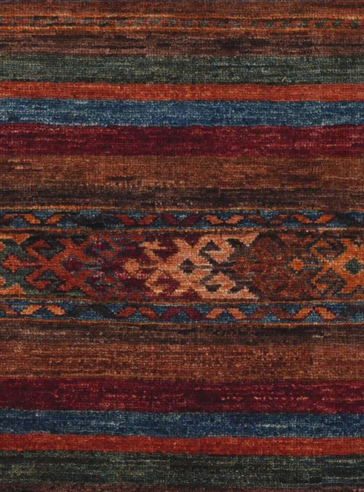 2' 9 x 9' 5 Hand Knotted Kazak Runner Rug