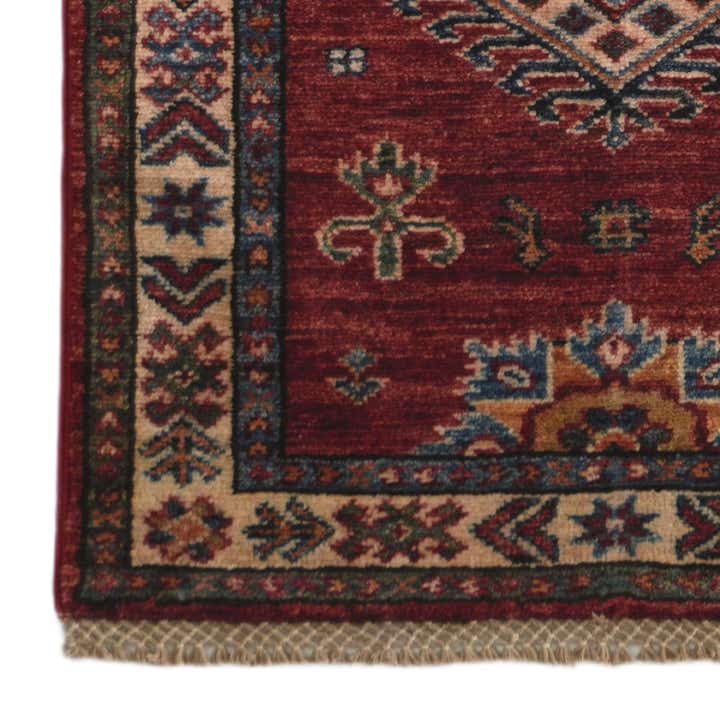 2' x 6' 1 Hand Knotted Kazak Runner Rug