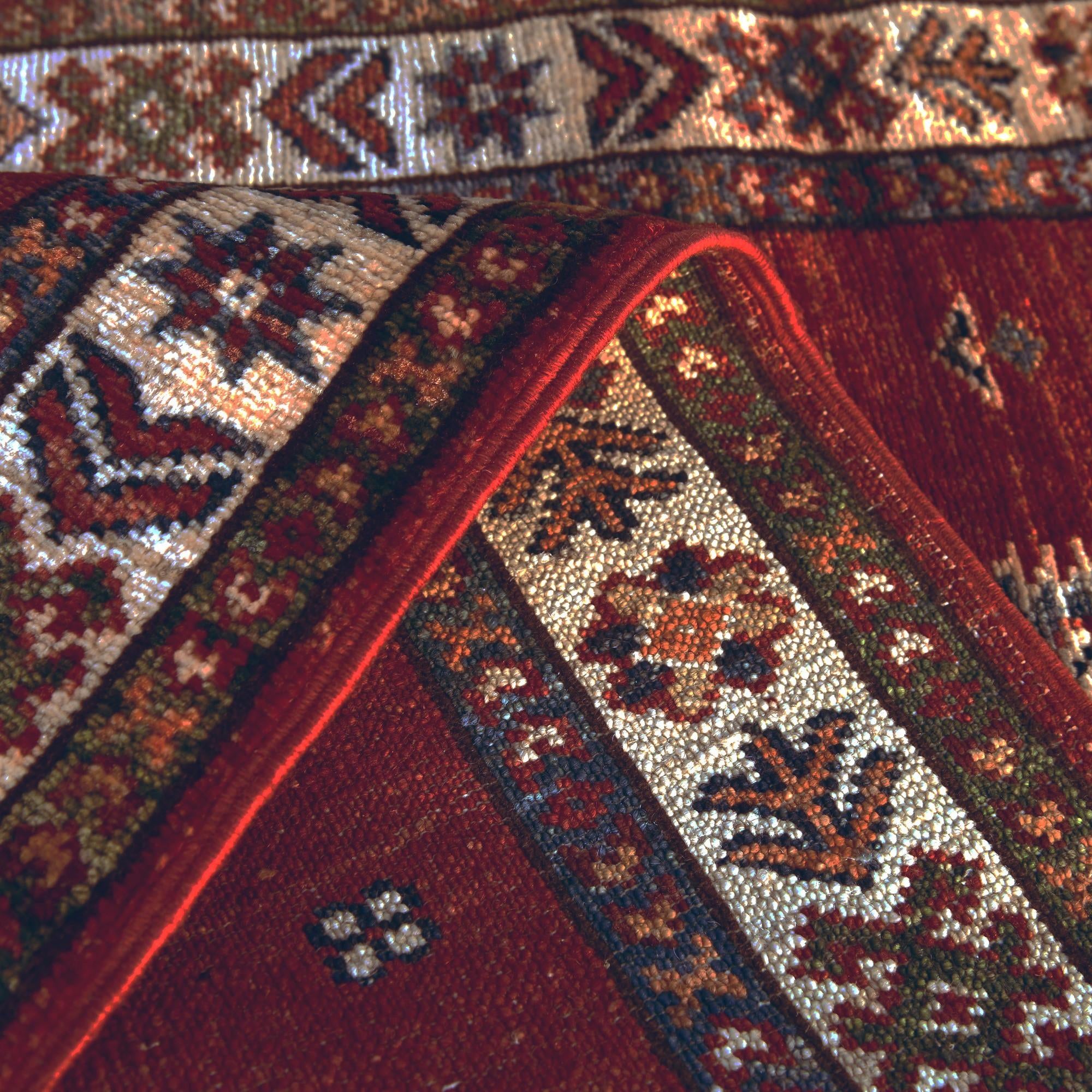 2' x 6' 1 Hand Knotted Kazak Runner Rug