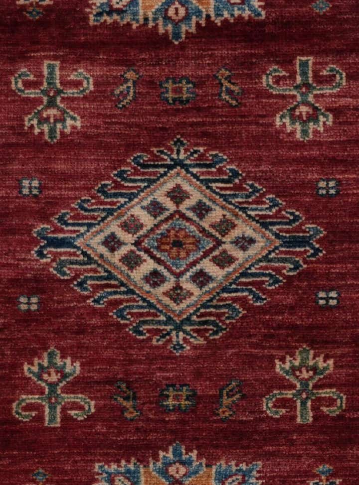 2' x 6' 1 Hand Knotted Kazak Runner Rug