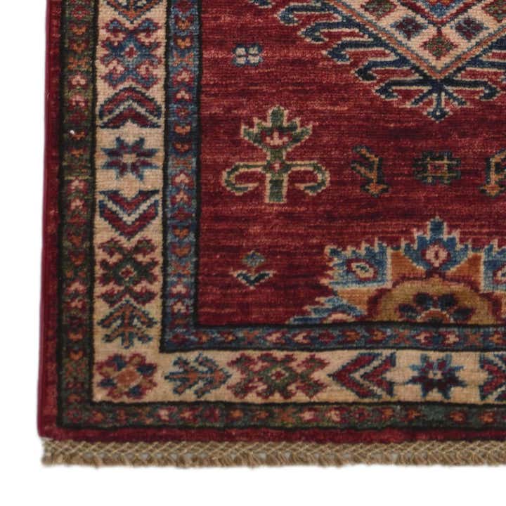 2' x 6' 1 Hand Knotted Kazak Runner Rug