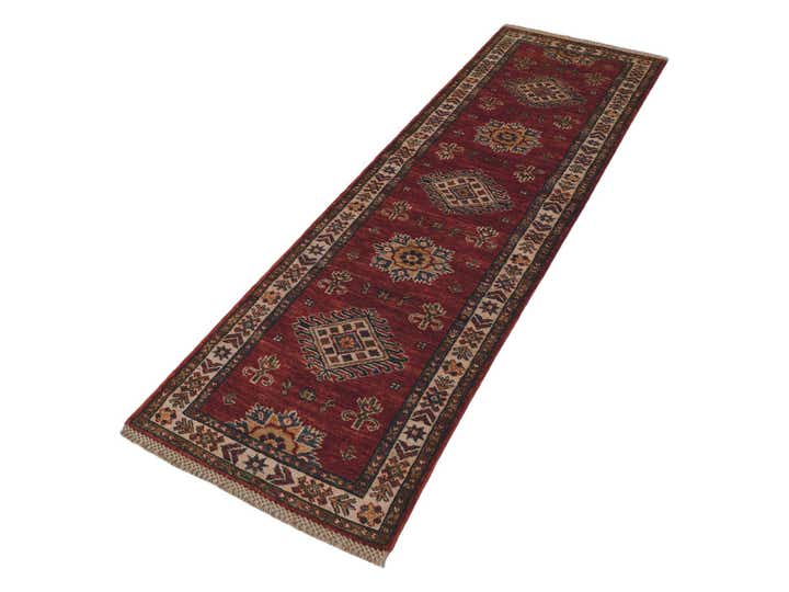 2' x 6' Hand Knotted Kazak Runner Rug