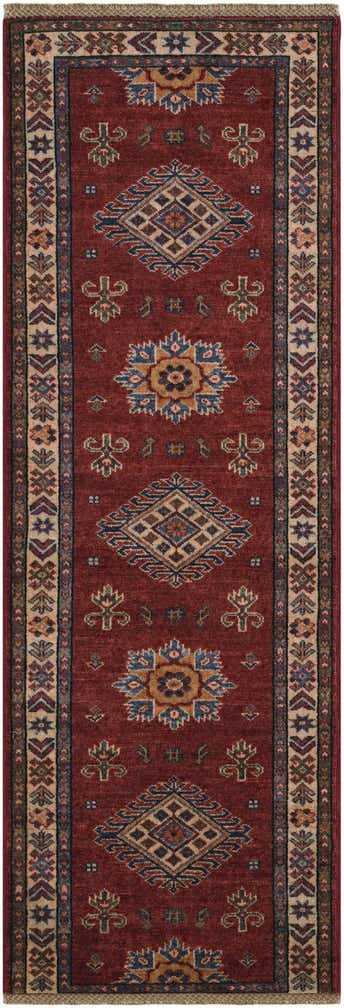 2' x 6' Hand Knotted Kazak Runner Rug