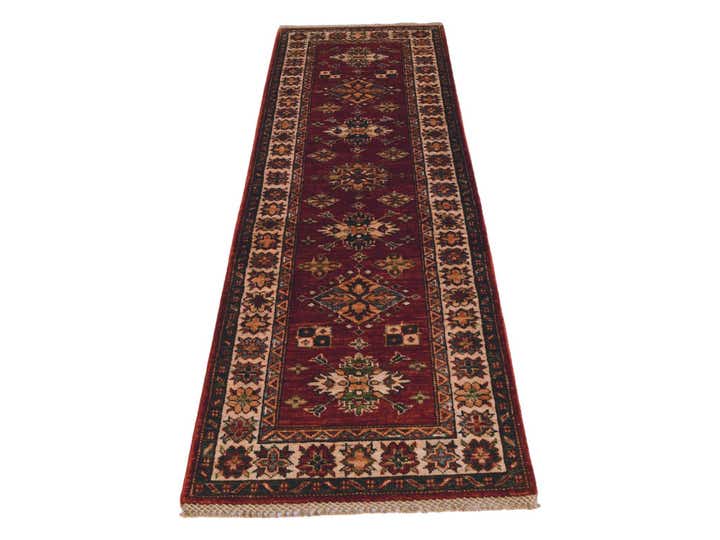 2' 1 x 6' 1 Hand Knotted Kazak Runner Rug