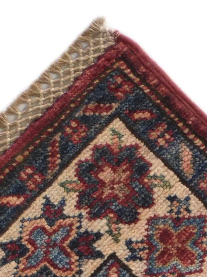 Detail image of 2' 1 x 6' 1 Hand Knotted Kazak Runner Rug