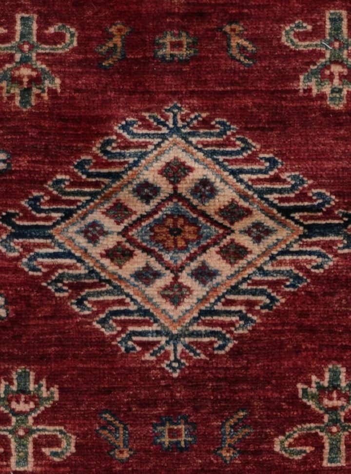 2' x 6' 3 Hand Knotted Kazak Runner Rug