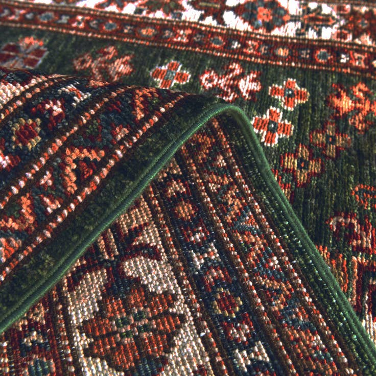 Detail image of 2' 8 x 10' Hand Knotted Kazak Runner Rug