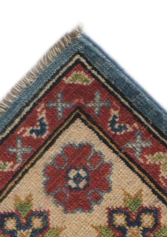 Detail image of 2' 9 x 10' Hand Knotted Kazak Runner Rug