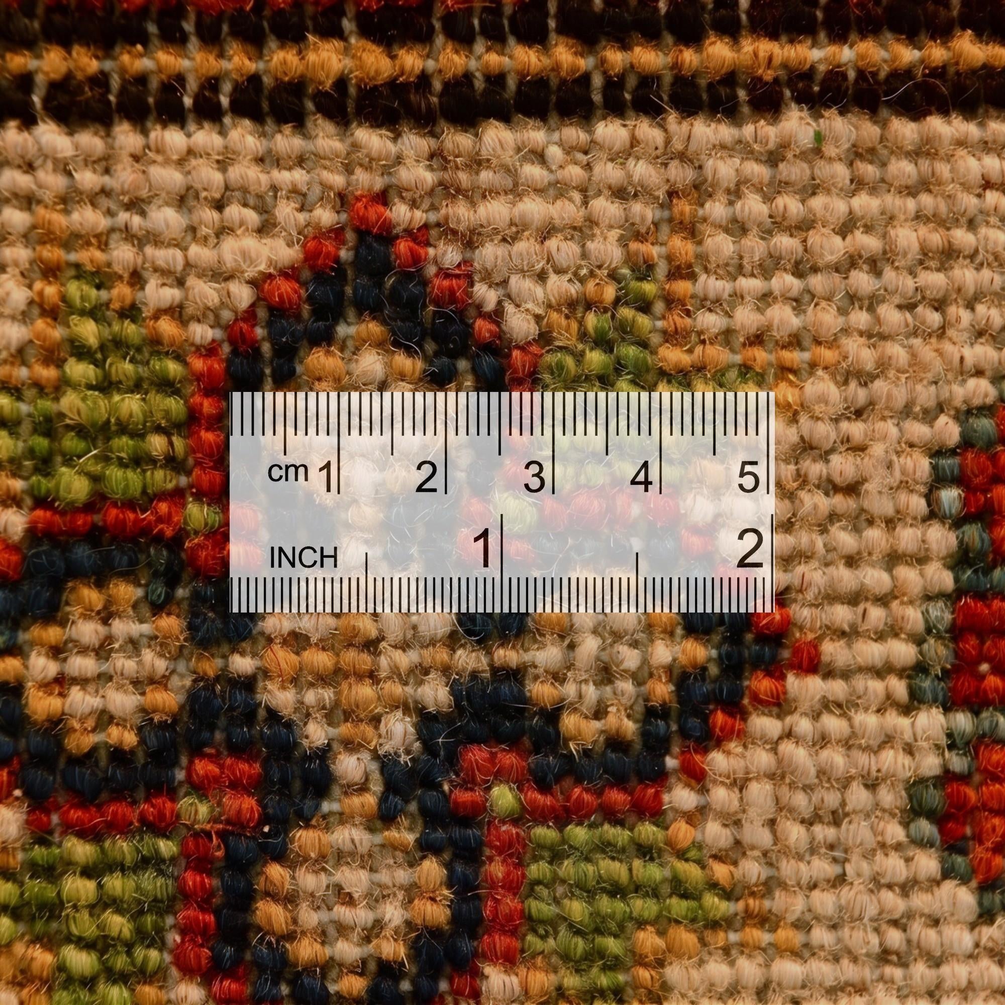2' 9 x 10' Hand Knotted Kazak Runner Rug