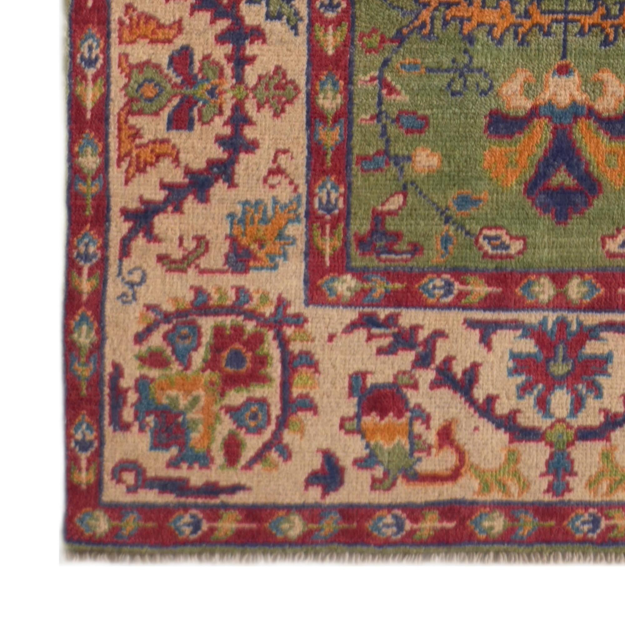 80cm x 300cm anudado a mano Kazak Alfombra Pasillera