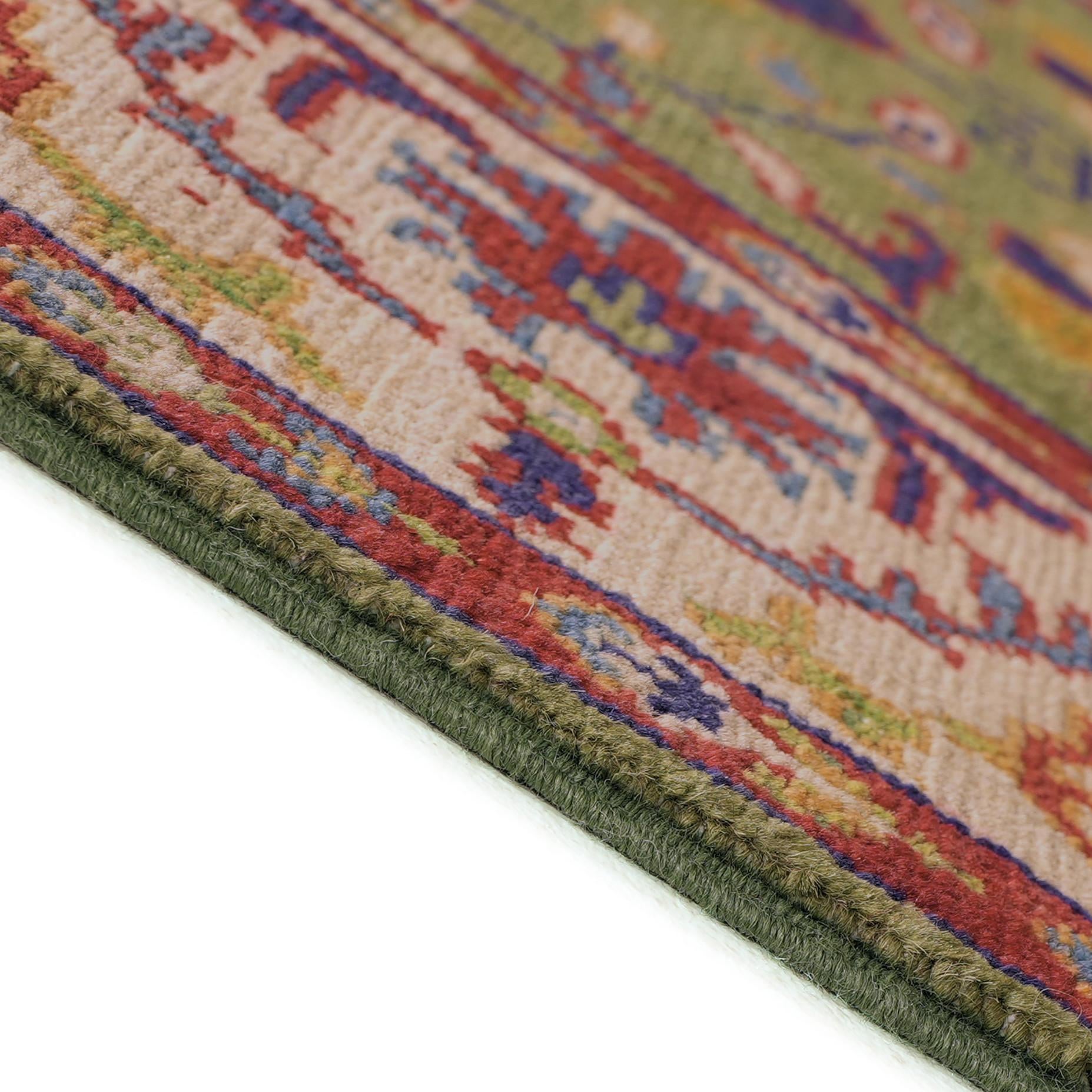 80cm x 300cm Handgeknüpft Kazak Läufer Teppich