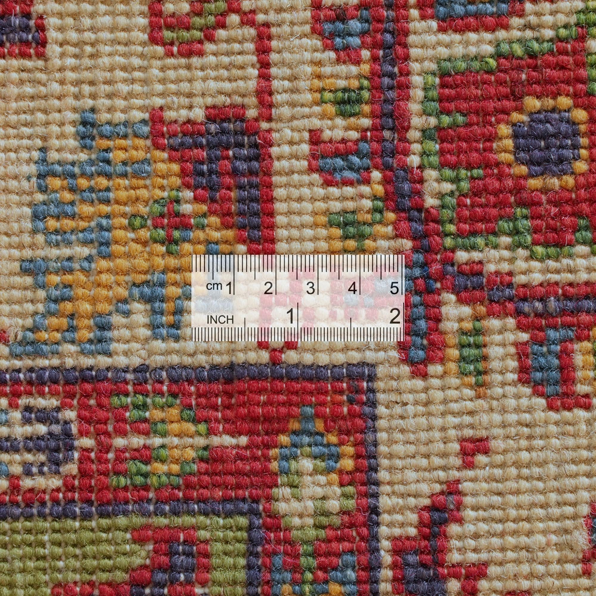 80cm x 300cm anudado a mano Kazak Alfombra Pasillera