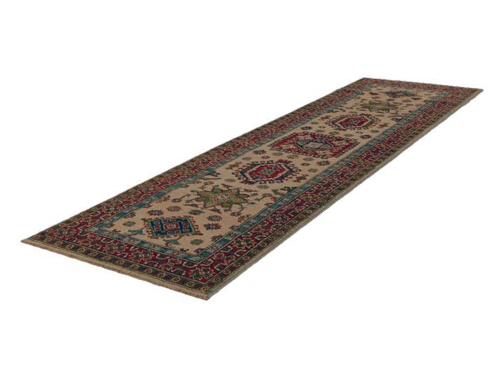 2' 8 x 9' 10 Hand Knotted Kazak Runner Rug