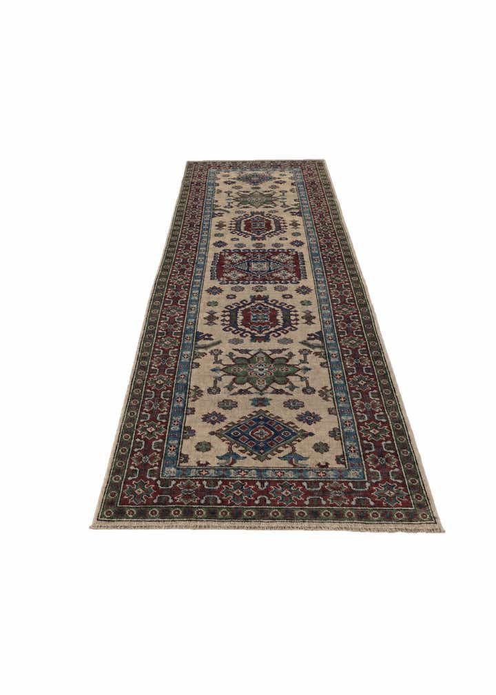 2' 8 x 9' 10 Hand Knotted Kazak Runner Rug