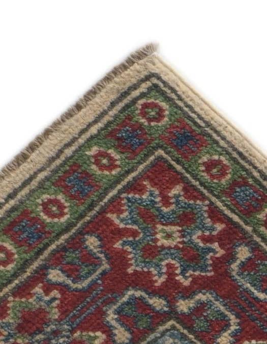 Detail image of 2' 8 x 9' 10 Hand Knotted Kazak Runner Rug