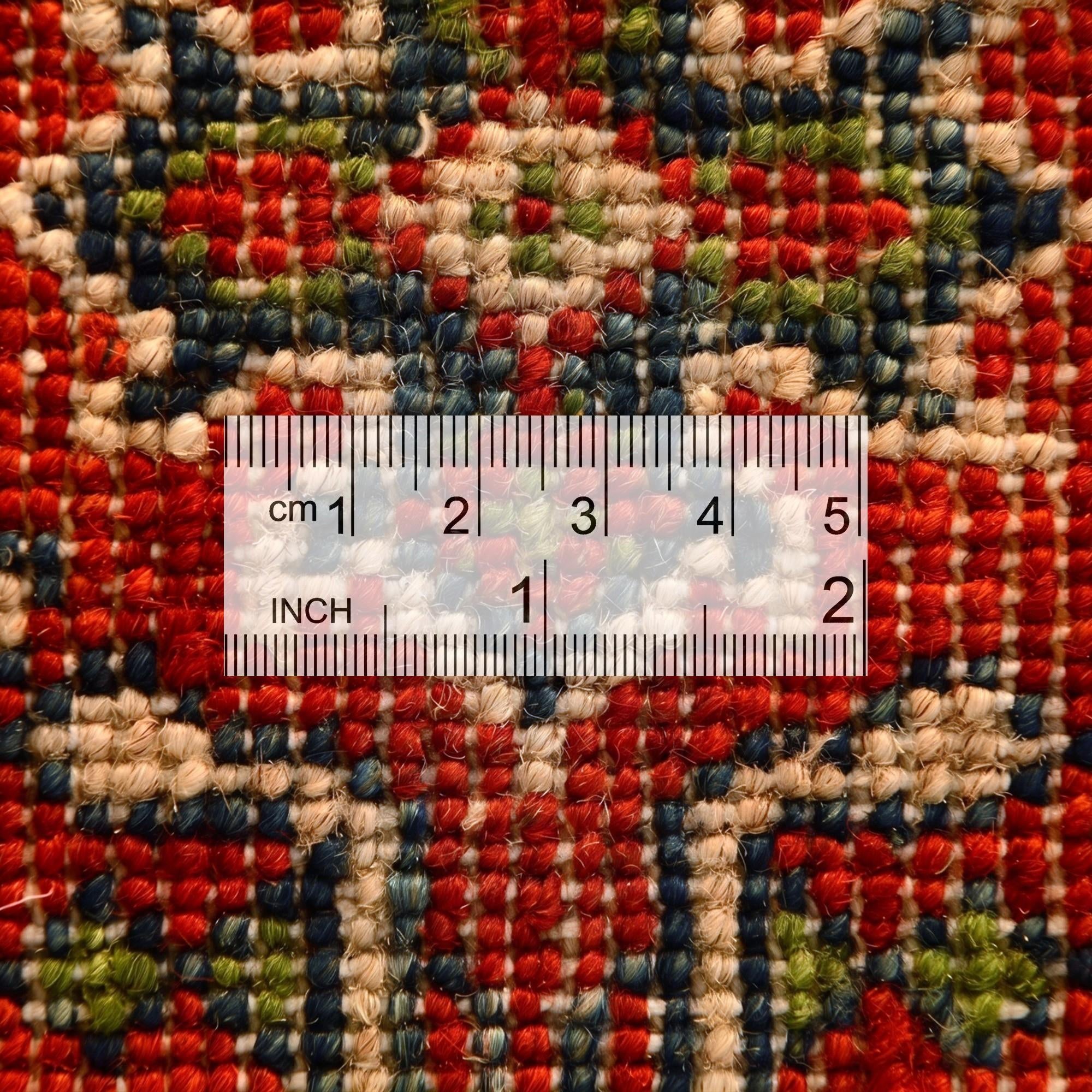 2' 8 x 9' 10 Hand Knotted Kazak Runner Rug