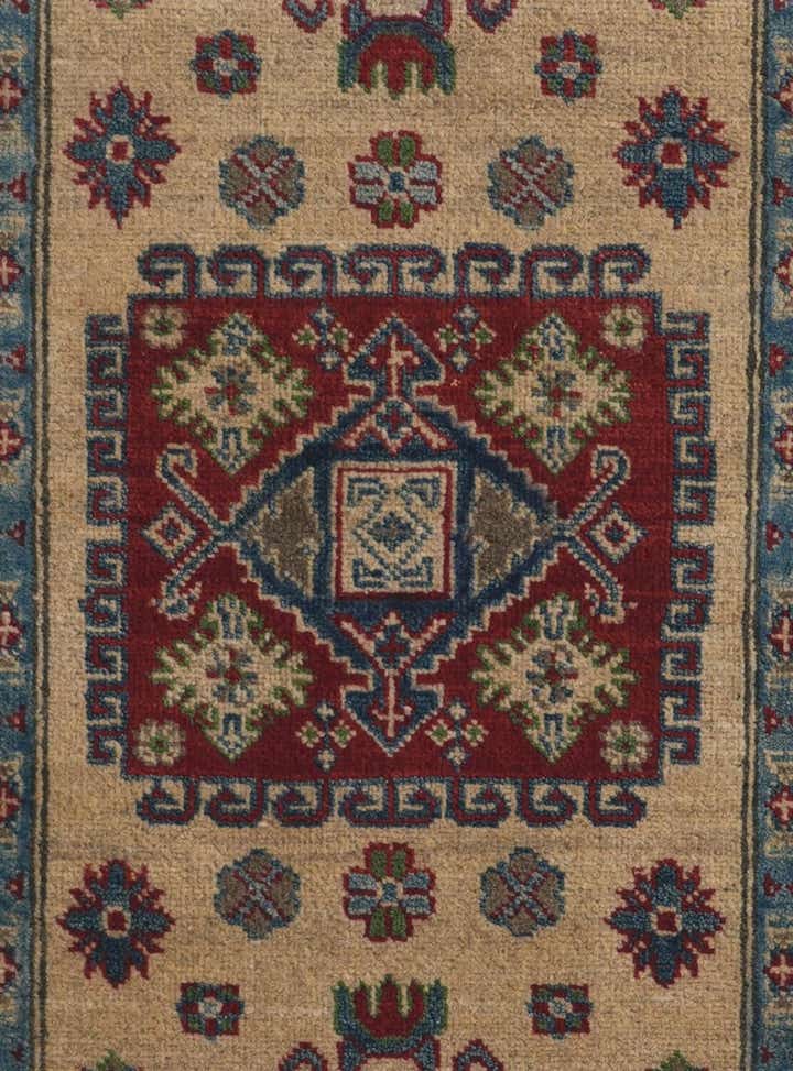 2' 8 x 9' 10 Hand Knotted Kazak Runner Rug