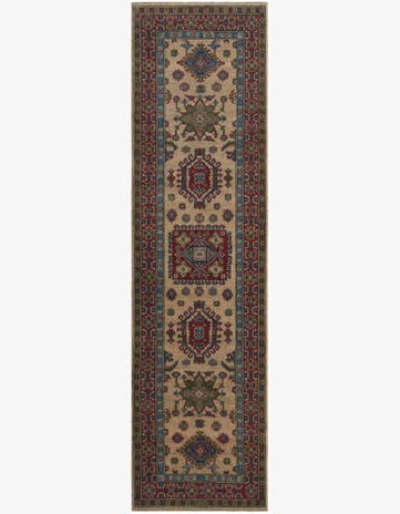 2' 8 x 9' 10 Hand Knotted Kazak Runner Rug