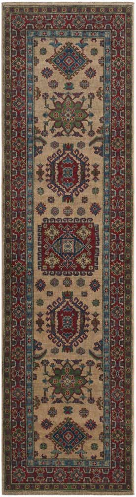 2' 8 x 9' 10 Hand Knotted Kazak Runner Rug