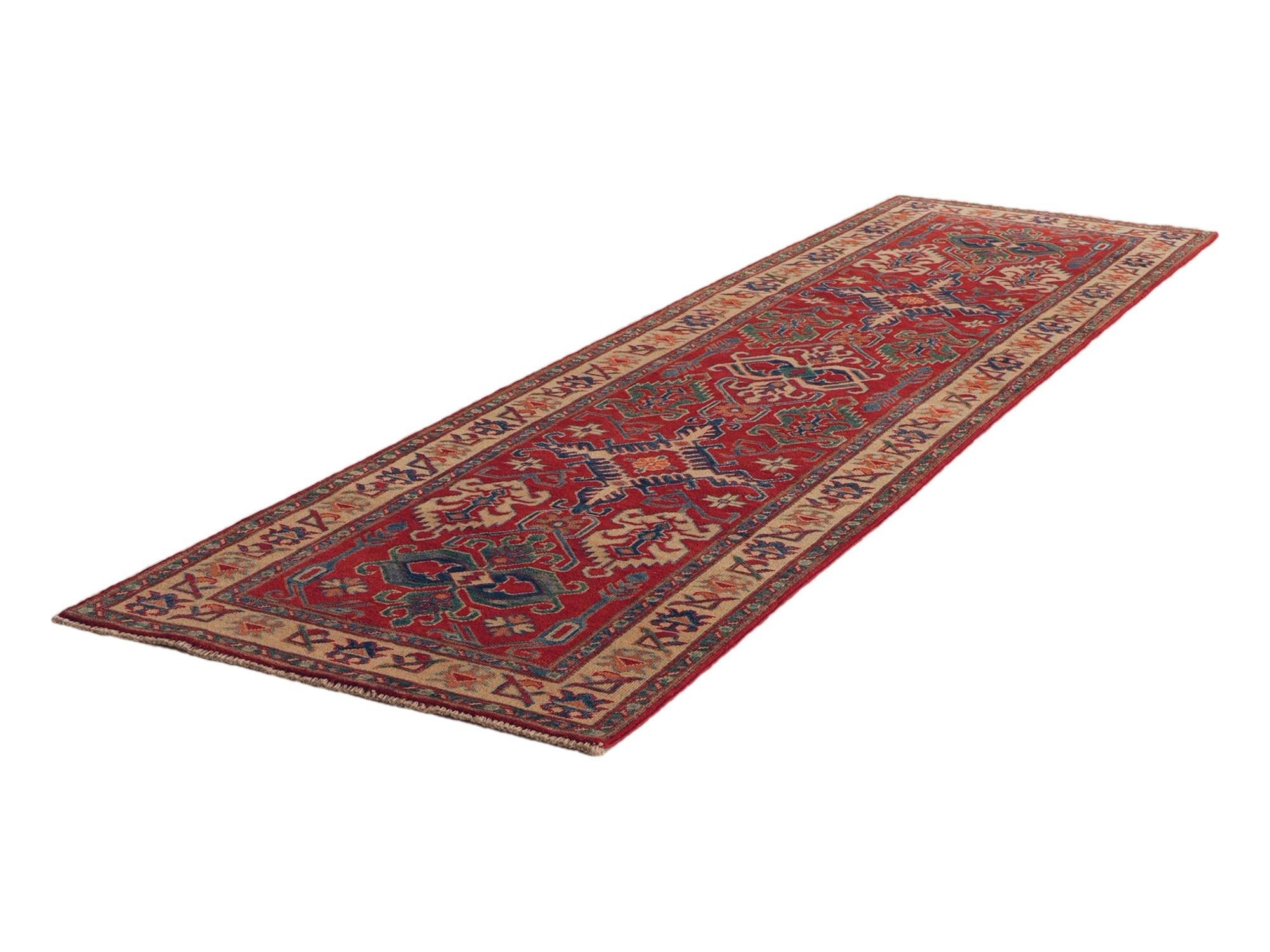 Detail image 4 of 10: 2' 8 x 9' 9 Hand Knotted Kazak Runner Rug
