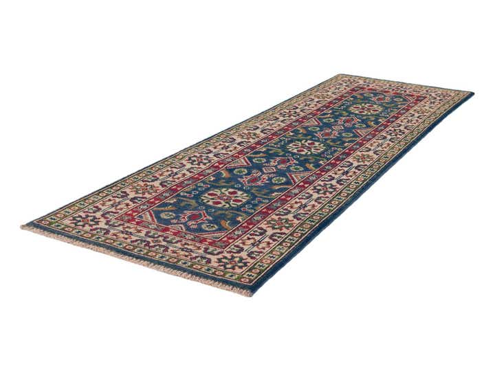 2' x 6' 1 Hand Knotted Kazak Runner Rug
