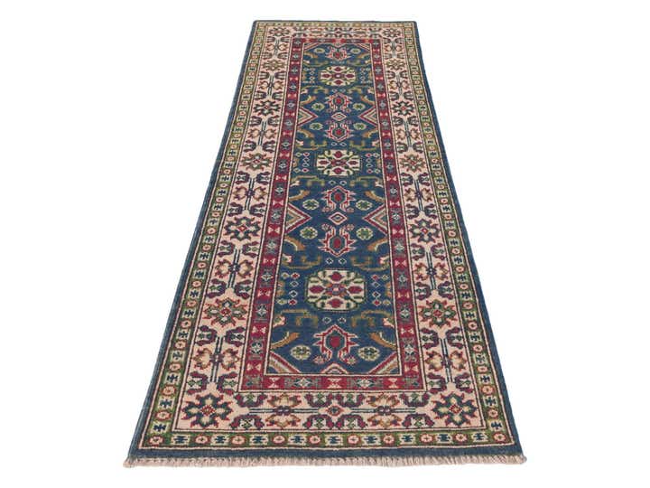 2' x 6' 1 Hand Knotted Kazak Runner Rug