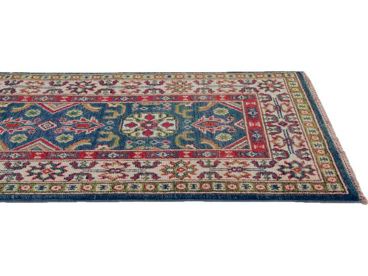 2' x 6' 1 Hand Knotted Kazak Runner Rug