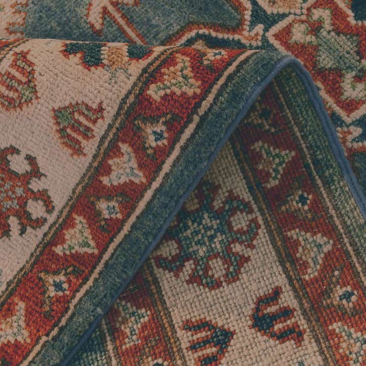 3' 3 x 13' 1 Hand Knotted Kazak Runner Rug