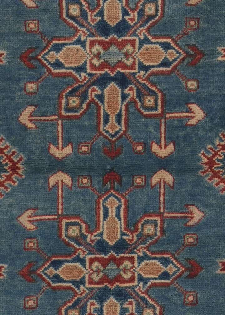 3' 3 x 13' 1 Hand Knotted Kazak Runner Rug