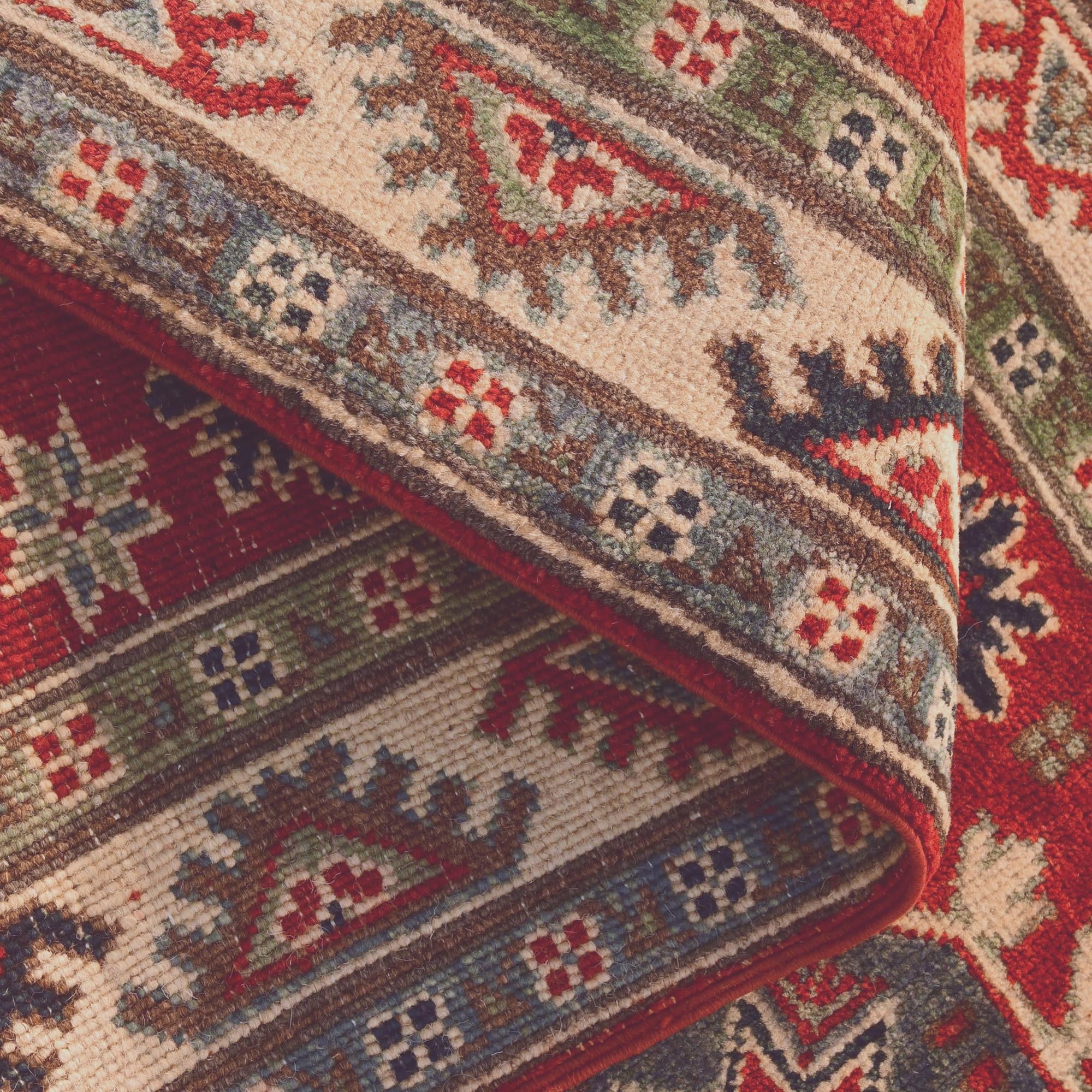 2' 8 x 10' 1 Hand Knotted Kazak Runner Rug